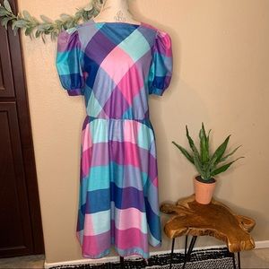 Oops California ~ Vintage Plaid Dress